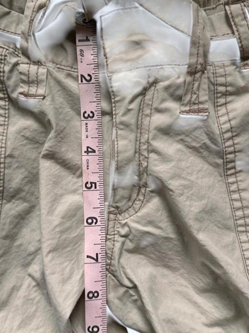 Vintage Misdemeanor Low Rise Cargo Pants Gold Trim XS - Picture 6 of 8